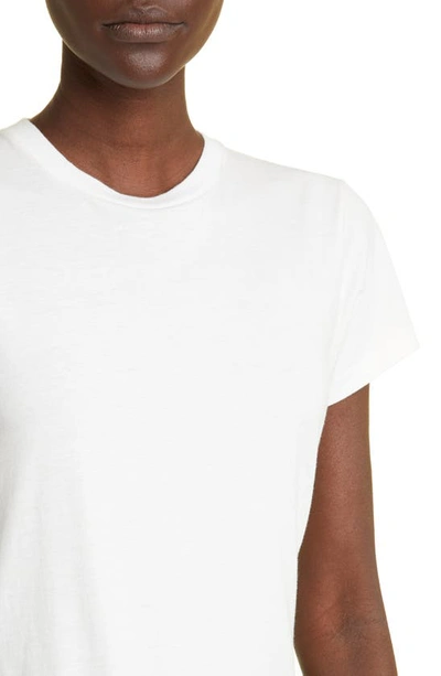 Shop The Row Charo Crewneck Cotton T-shirt In White