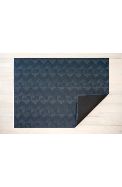 Shop Chilewich Quilted Jacquard Area Rug In Ink