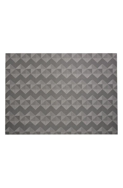 Shop Chilewich Quilted Jacquard Area Rug In Tuxedo
