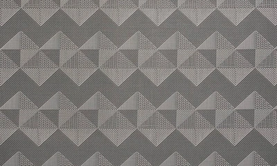 Chilewich Quilted Jacquard Area Rug In Tuxedo