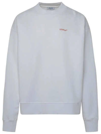 Shop Off-white White Cotton Sweatshirt