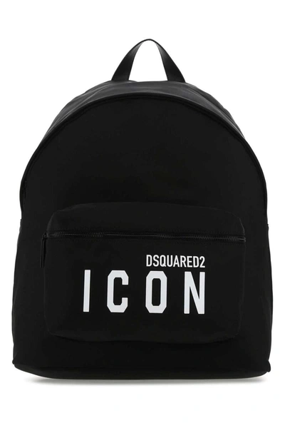 Shop Dsquared2 Dsquared Backpacks In Black