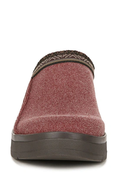 Shop Bzees Flagstaff Wedge Clog In Red