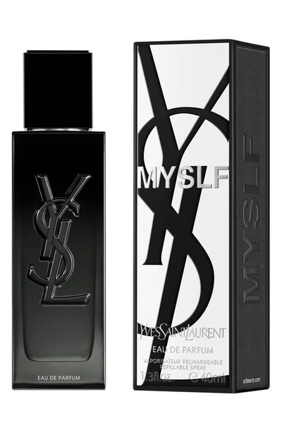 Shop Saint Laurent Myslf Refillable Eau De Parfum, 0.34 oz In Regular