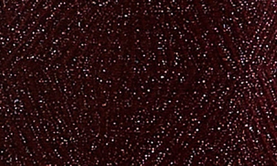 Speechless Glitter Mock Neck Long Sleeve Jacquard Knit Body-con Minidress In Rasnbk