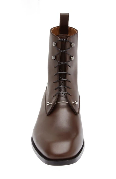 Christian Louboutin Chambeliboot Flat Piercing Detail Boot In C959-cosme