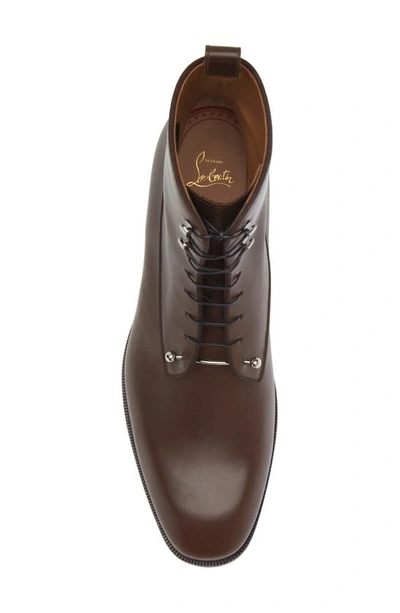 Christian Louboutin Chambeliboot Flat Piercing Detail Boot In C959-cosme