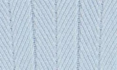 Shop Rag & Bone Durham Herringbone Stitch Wool Sweater In Light Blue