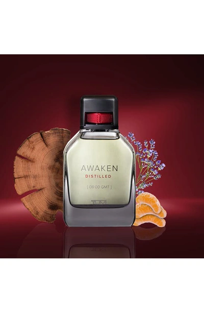 Tumi New!  Men's Awaken Distilled [08:00 Gmt] Extrait De Parfum Spray, 3.4 Oz.