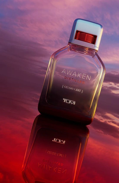 Tumi New!  Men's Awaken Distilled [08:00 Gmt] Extrait De Parfum Spray, 3.4 Oz.