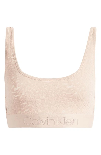 Shop Calvin Klein Intinsic Unlined Bralette In Cedar