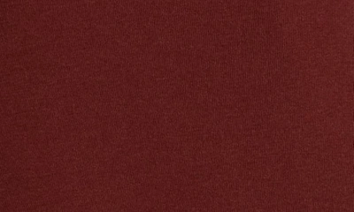 Shop Saint Laurent Draped Wool Jersey Minidress In Rouge Piment