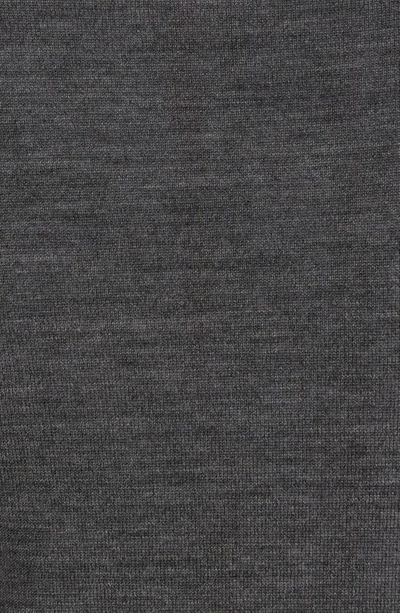 Shop Thom Browne Fun-mix 4-bar Virgin Wool Sweater In Tonal Grey