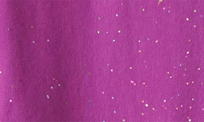 Shop Hatley Hollyhock Cotton Leggings In Purple