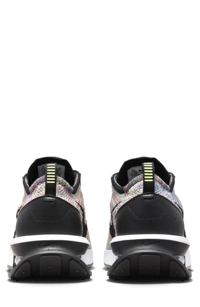 Shop Nike Air Max Flyknit Racer Sneaker In Ghost Green/ Black/ Pink/ Blue