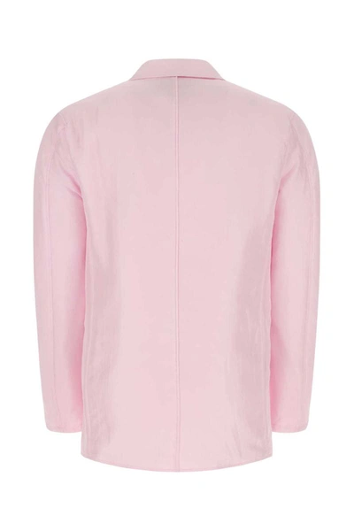 Shop Ermenegildo Zegna Zegna Jackets And Vests In Pink
