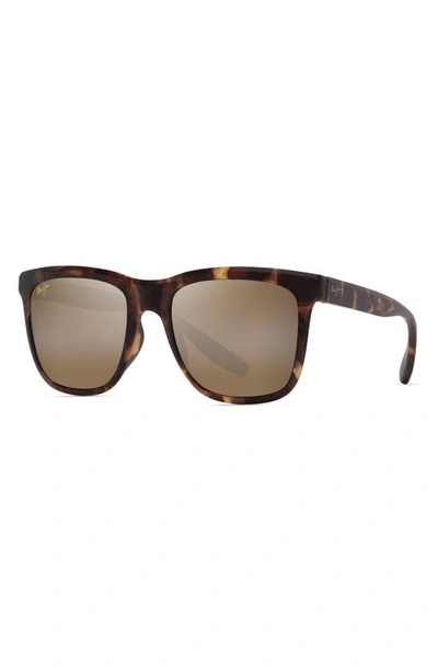 Maui Jim Pehu 55mm Polarizedplus2® Sunglasses In Tokyo Tortoise