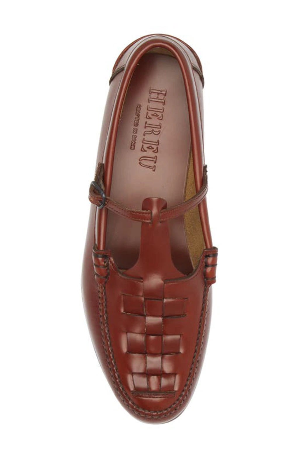 【HEREU】 Maqueda MAQUEDA - Interwoven T-bar Loafer – Hereu Studio
