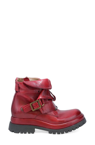 As98 Drakie Bootie In Cranberry