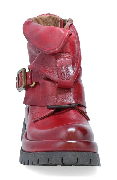 Shop As98 Drakie Bootie In Cranberry
