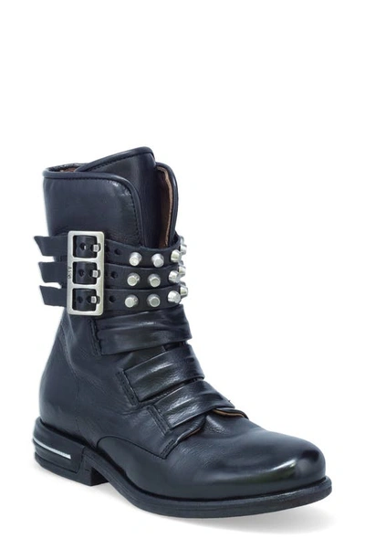 Shop As98 A.s.98 Taylen Studded Bootie In Black