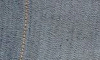 Cinq À Sept Francine Topstitched High-rise Straight-leg Pants In Light Indigo