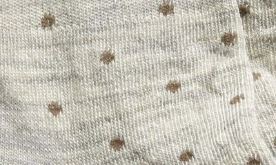 Smartwool Everyday Classic Dot Wool Blend Ankle Socks In Ash