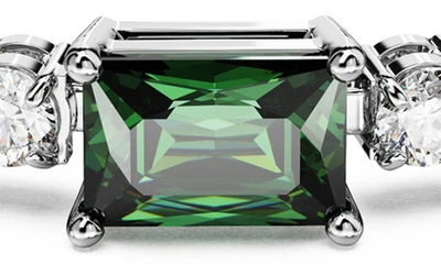 Swarovski Crystal-embellished Bracelet In Green