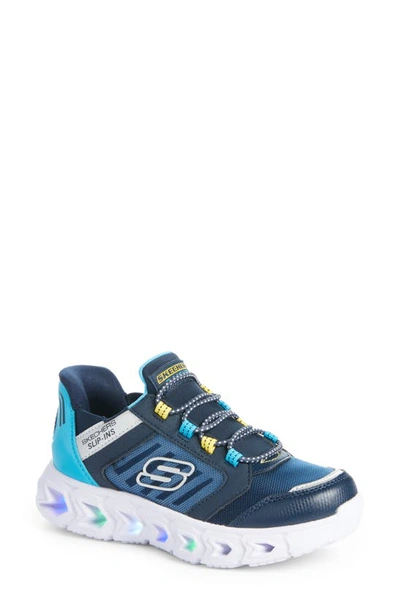 Skechers Kids' Hypno-flash 2.0 Light-up Sneaker In Navy/ Blue | ModeSens