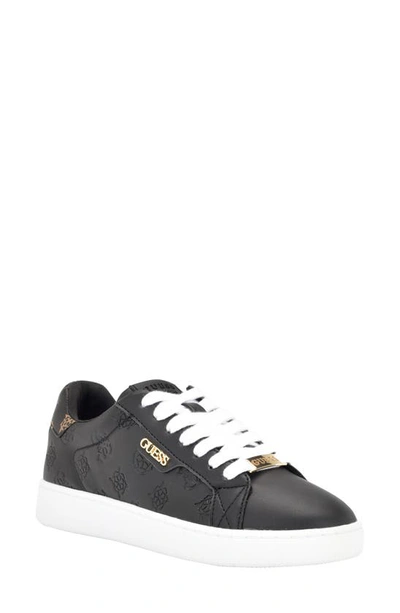 Shop Guess Renzy Sneaker In Black