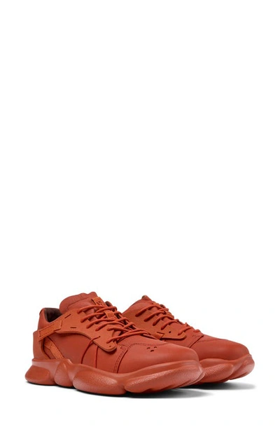 Shop Camper Karst Sneaker In Medium Red