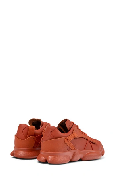 Camper Karst Layered Low-top Sneakers In Medium Red