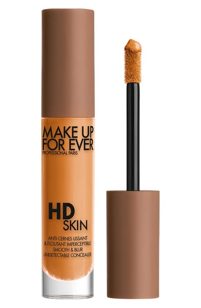 Shop Make Up For Ever Hd Skin Smooth & Blur Medium Coverage Under Eye Concealer In 4.1 R