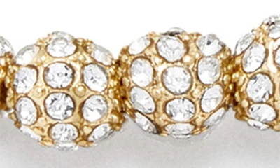 Shop Baublebar Mary Crystal Pavé Bracelet In Gold