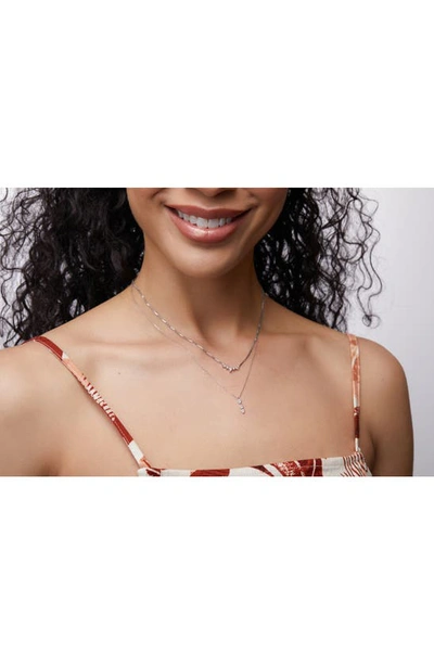 Shop Bony Levy Monaco Diamond Pendant Necklace In 18k White Gold