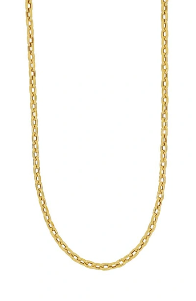 Shop Bony Levy Katharine 14k Gold Paperclip Chain Necklace In 14k Yellow Gold