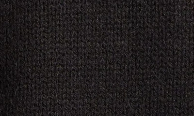 Shop Jw Anderson Oversize Padlock Detail Leather Patch Pocket Mock Neck Sweater In Black
