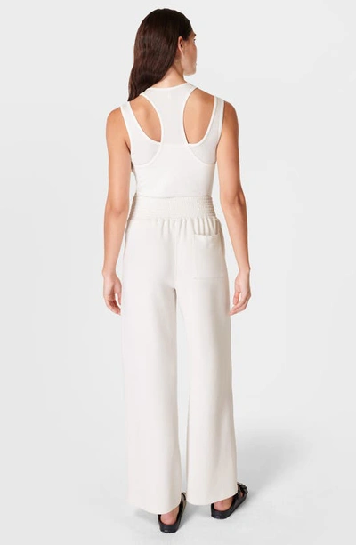 Shop Sweaty Betty Sand Wash Cloud Weight Track Pants In Lily White