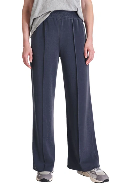 Shop Sweaty Betty Sand Wash Cloud Weight Track Pants In Navy Blue