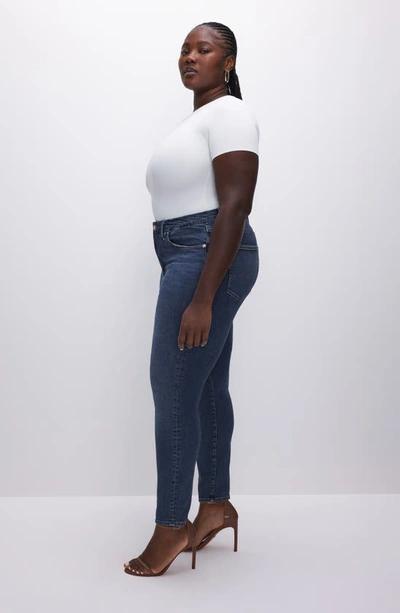 Good American Good Legs Skinny Jeans In Blue 004