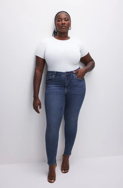 Good American Good Legs Skinny Jeans In Blue 004