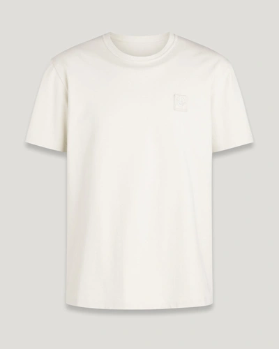 Shop Belstaff Hockley T-shirt Für Herren Heavy Cotton Jersey In Moonbeam