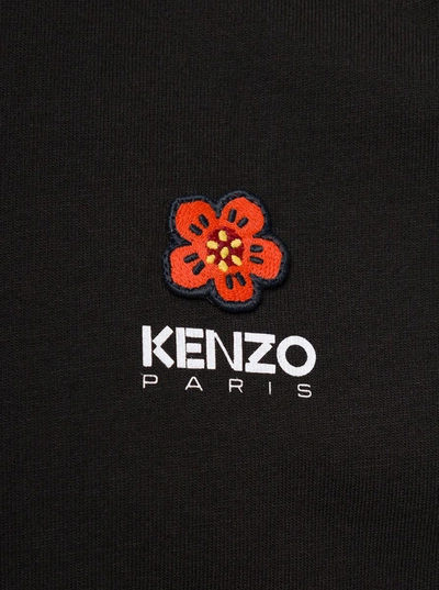 Shop Kenzo Boke Flower Ls T-shirt In Black