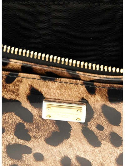 Shop Dolce & Gabbana 'leopardo' Midi Card Holder In Multicolor