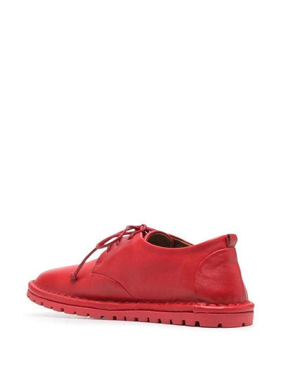 Shop Marsèll Sancrispa Derby Shoes In Red