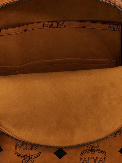 Shop Mcm 'stark Medium' Backpack In Brown