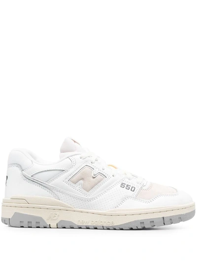 Shop New Balance 550 Lifestyle Sneakers Shoes In White
