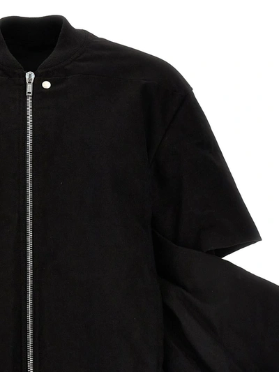 Shop Rick Owens 'easy Gauntlet' Bomber Jacket In Black