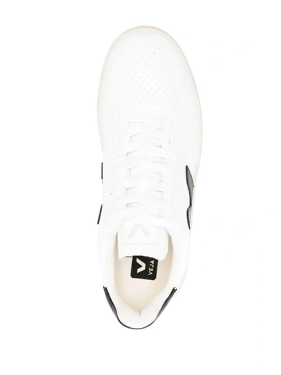 Shop Veja V-10 Sneakers Shoes In White