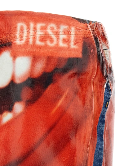 Shop Diesel De-pra-mini-fsd Skirts Multicolor